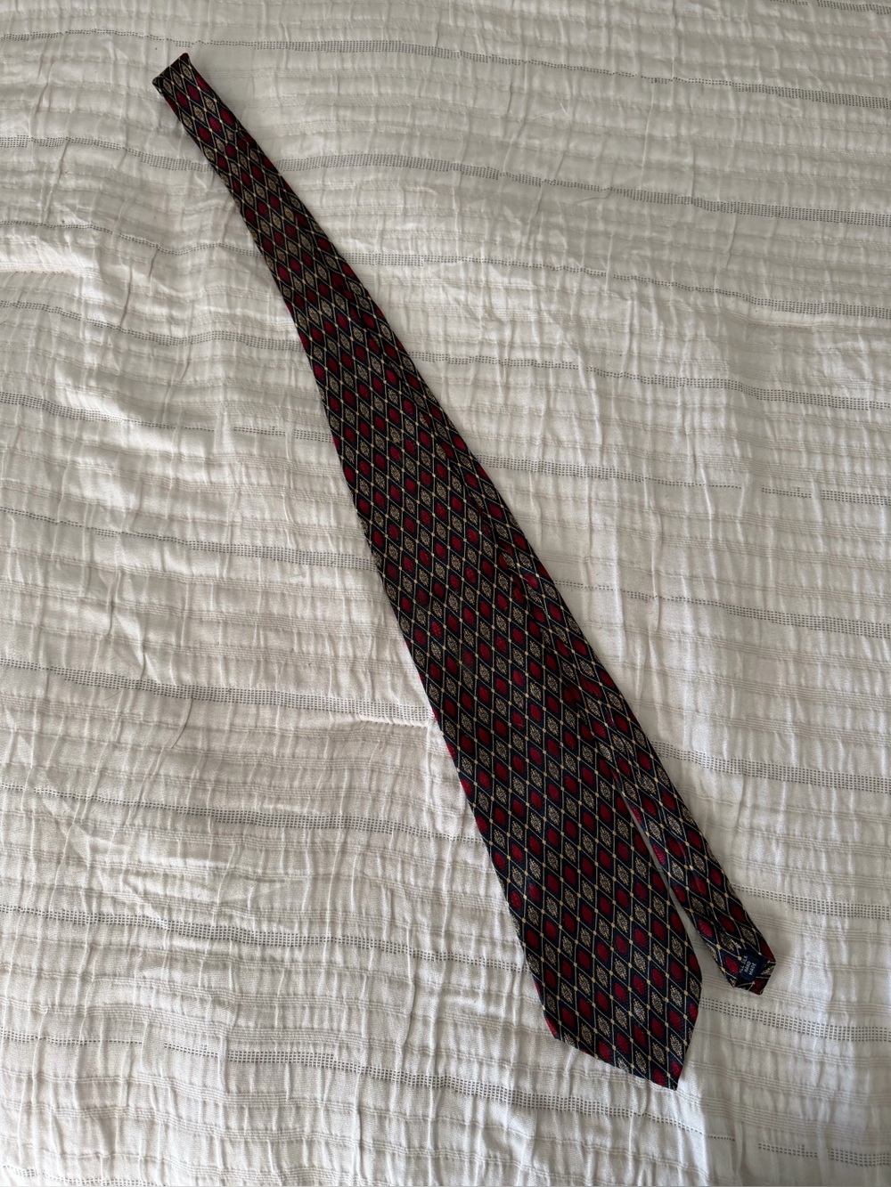 Vintage Italian Park Avenue 100% silk tie